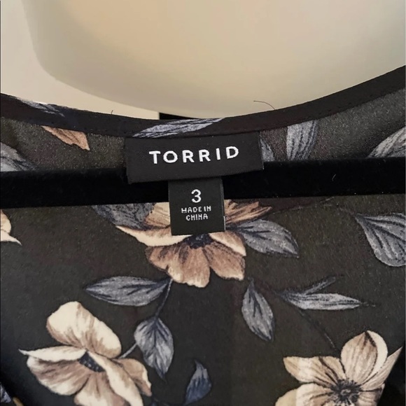 TORRID BABYDOLL BLOUSE 3x - Picture 4 of 7
